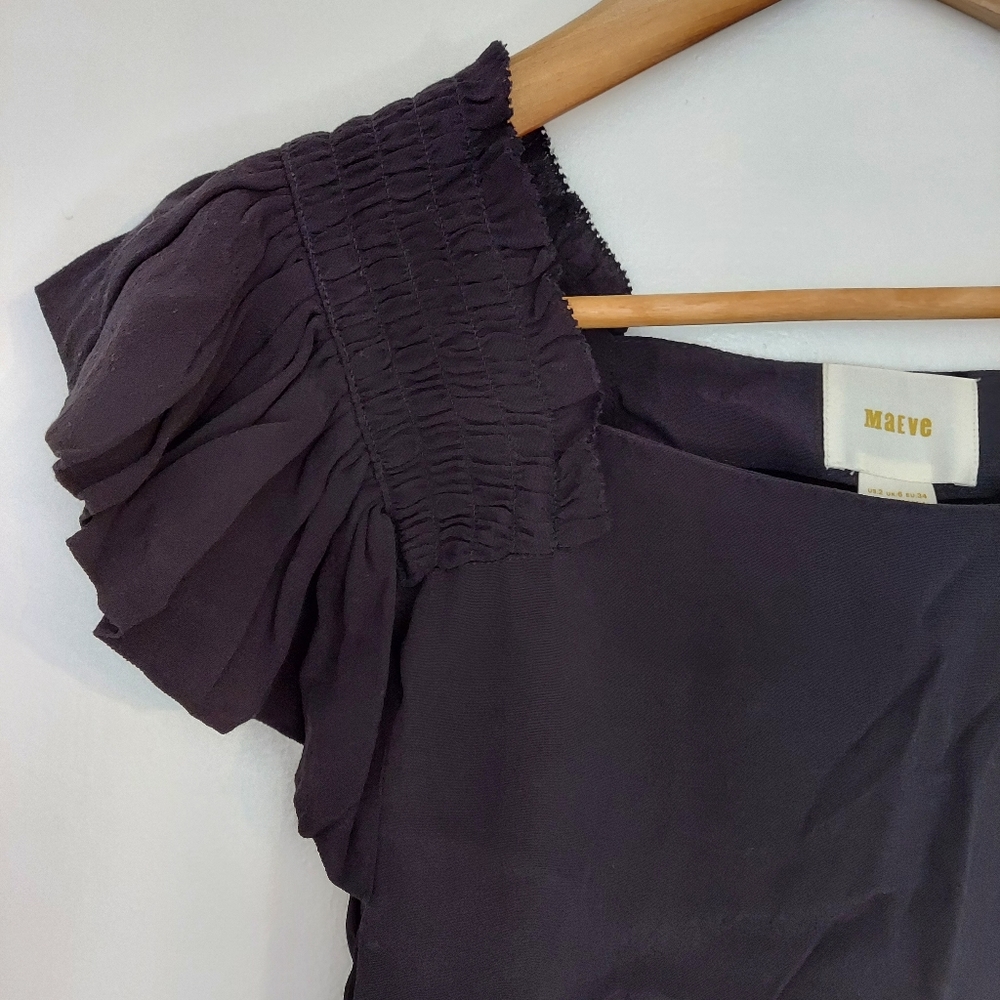 Maeve Ruffled Sleeved Blouse - Picture 3 of 7